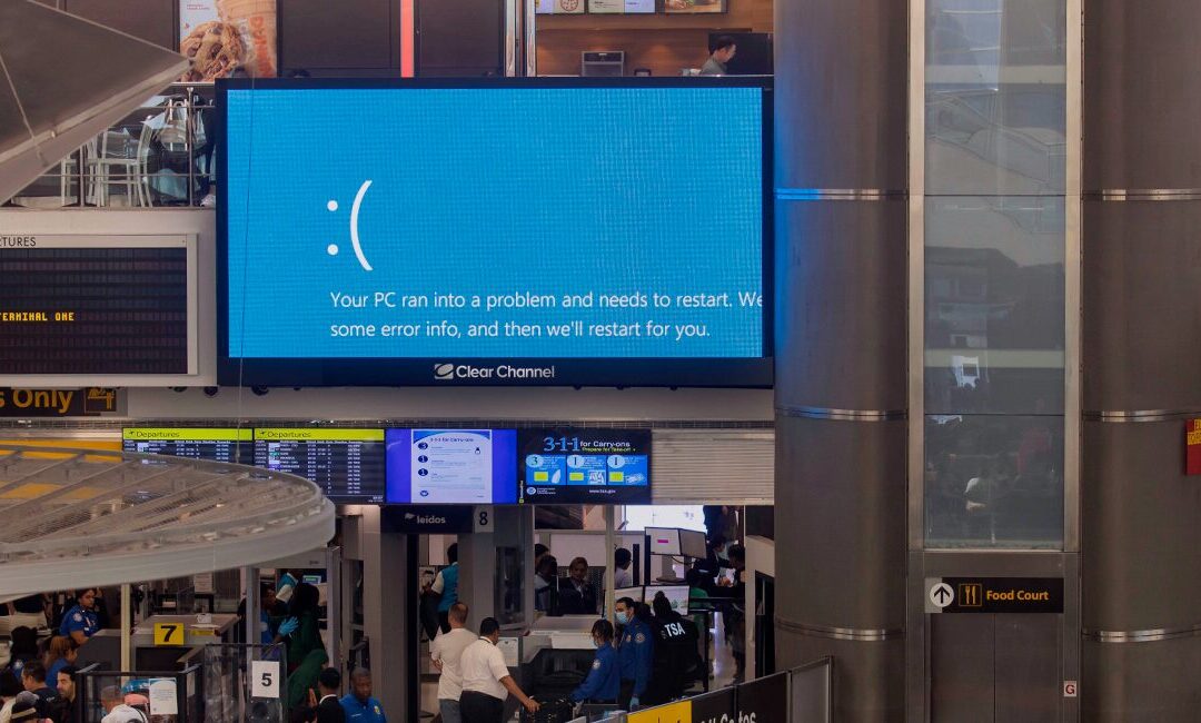 Pantallazo azul, el apagón mundial de Windows